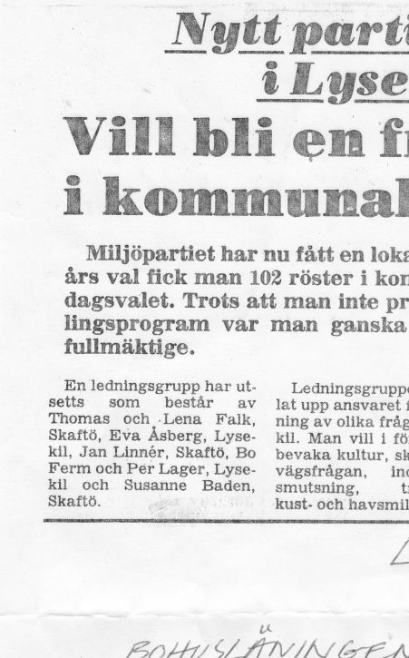 Av okänd, kanske bara slarvig, anledning kallades jag för 